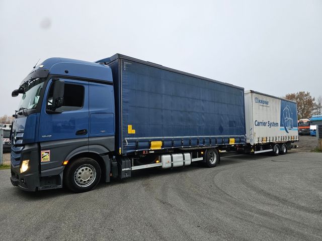 Mercedes-Benz ACTROS 1842/KOMPLETTE ZUG+JUMBO-AUFBAU/120m³³