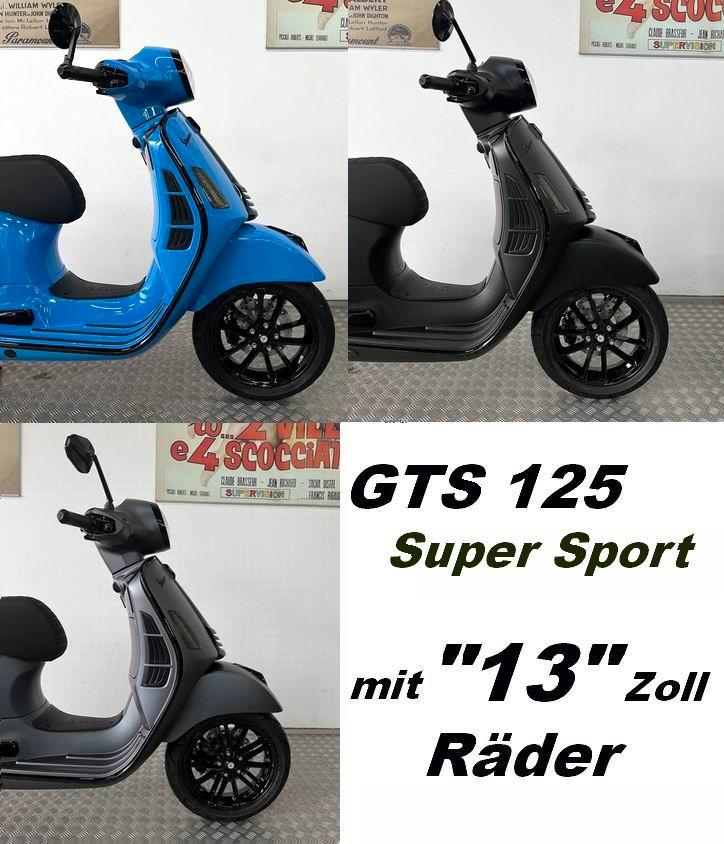 Vespa GTS 125 Super Sport 13 Zoll Felgen Angebotspreis