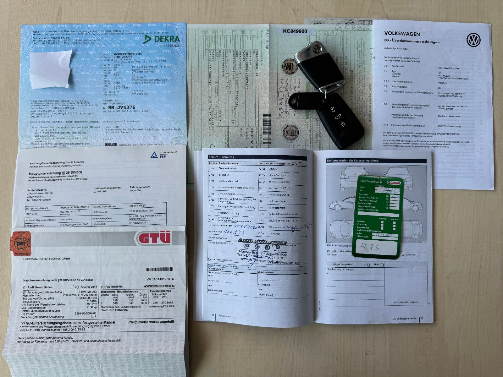 Fahrzeugabbildung Volkswagen Passat 2.0 TDI DSG COMFORTLINE NAVI LED AHK ACC