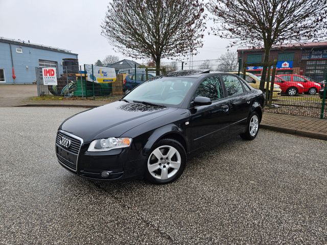 Audi A4 Lim. 1.8 T-LEDER-NAVI-1HAND-122Tkm-TÜV NEU