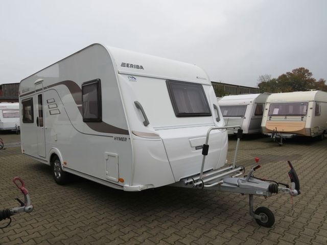 HYMER / ERIBA / HYMERCAR Exciting 485 Mover Vorzelt Tempo 100 Fahrradträg