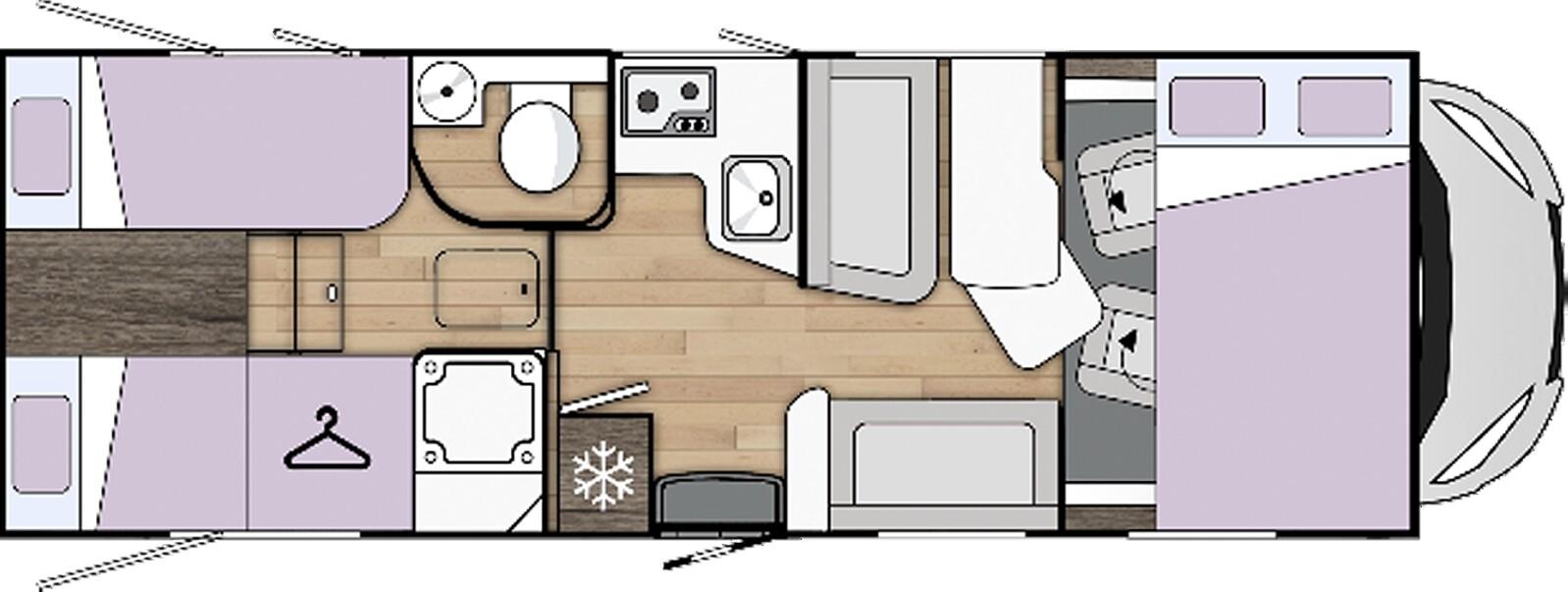 Benimar Sport S363 Heavy Chassis, Northautokapp