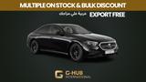 Mercedes-Benz EXPORT*FREE*BULK*EUR1 - Mercedes-Benz E 200 New cars