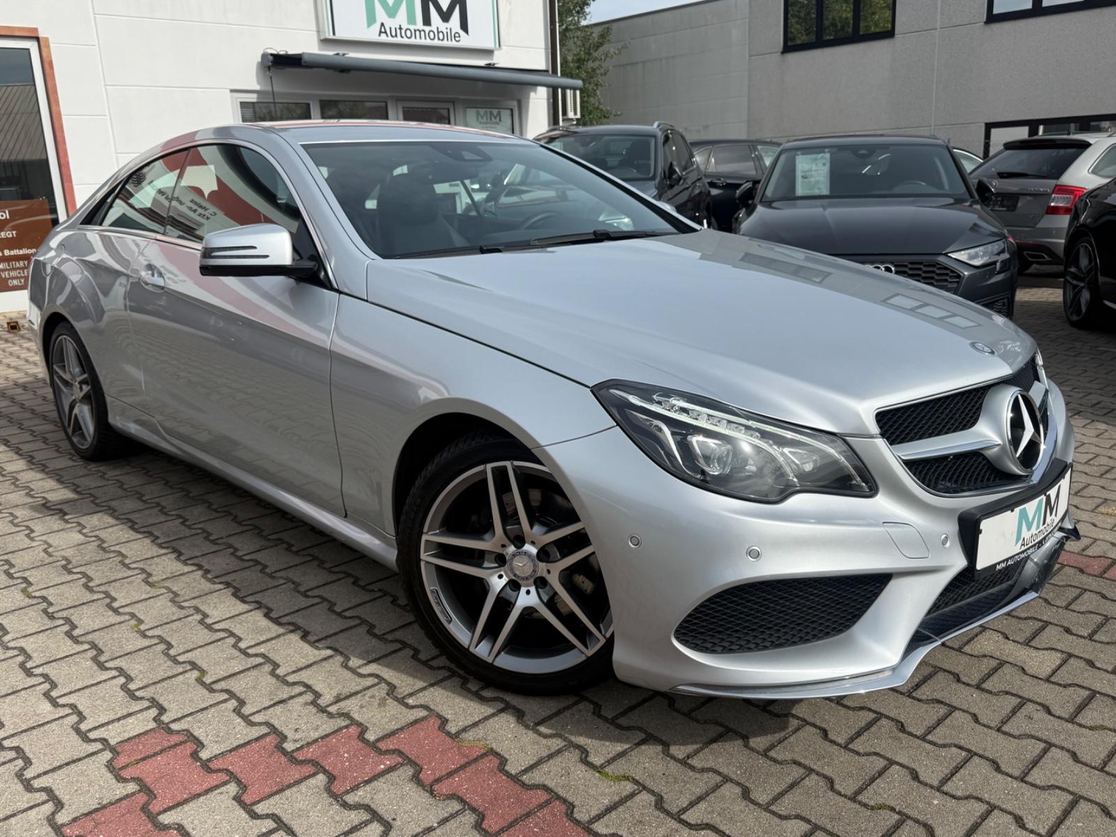 Mercedes-Benz E 200 Coupe AMG Line-NAVI-LED-MASSAGE-LEDER-SHZ