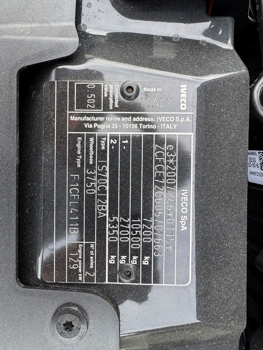 Fahrzeugabbildung Iveco Daily 70C18 HA8 *R.3750mm*Automatik*LBW*