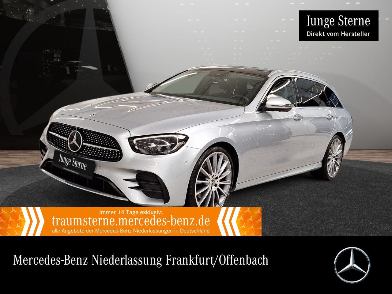 MERCEDES-BENZ E 220 d T AMG/Pano/AHK/Burme/360°/Memory