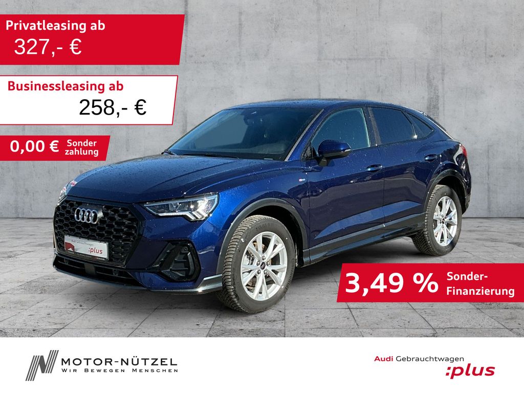 Audi Q3 Sportback 35 TDI S-TR S-LINE LED+NAVI+RFK+ACC
