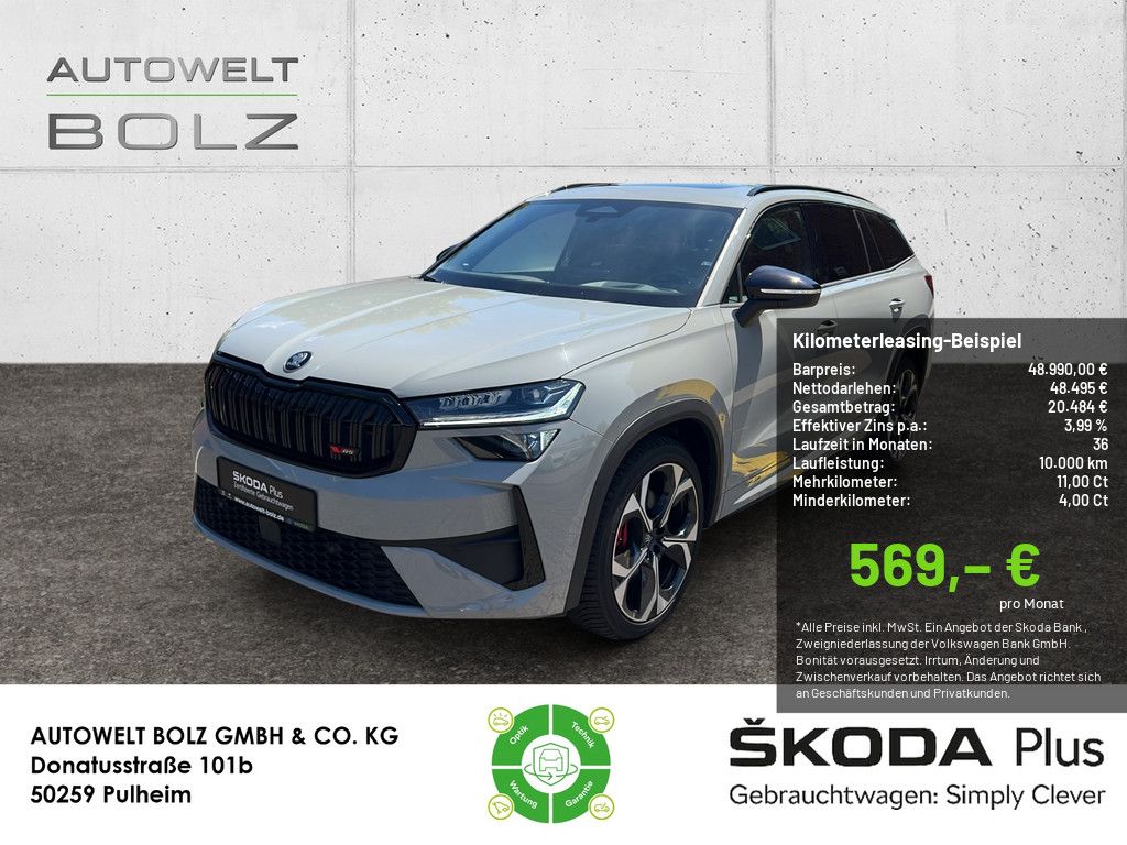 Skoda Kodiaq 2.0 TSI RS 4x4 NAVI MATRIX-LED AHK PANO