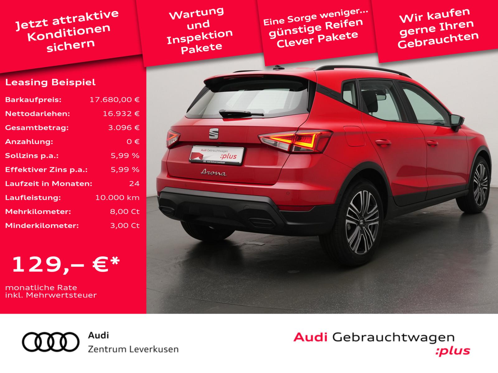 Seat Arona Style Edition ACC KAM LED CARPLAY PDC