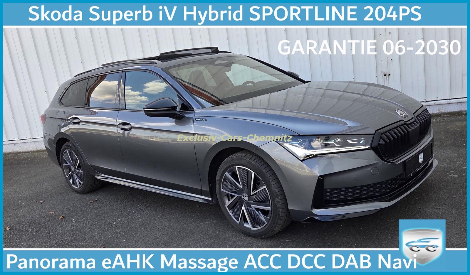 Skoda Superb 1.5iV Hy Sportline AHK ACC PANO Gar.06/30