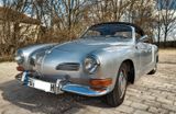 Volkswagen Karmann Ghia Cabrio, silber, voll fahrtüchtig - Volkswagen Karmann Ghia: Roadster