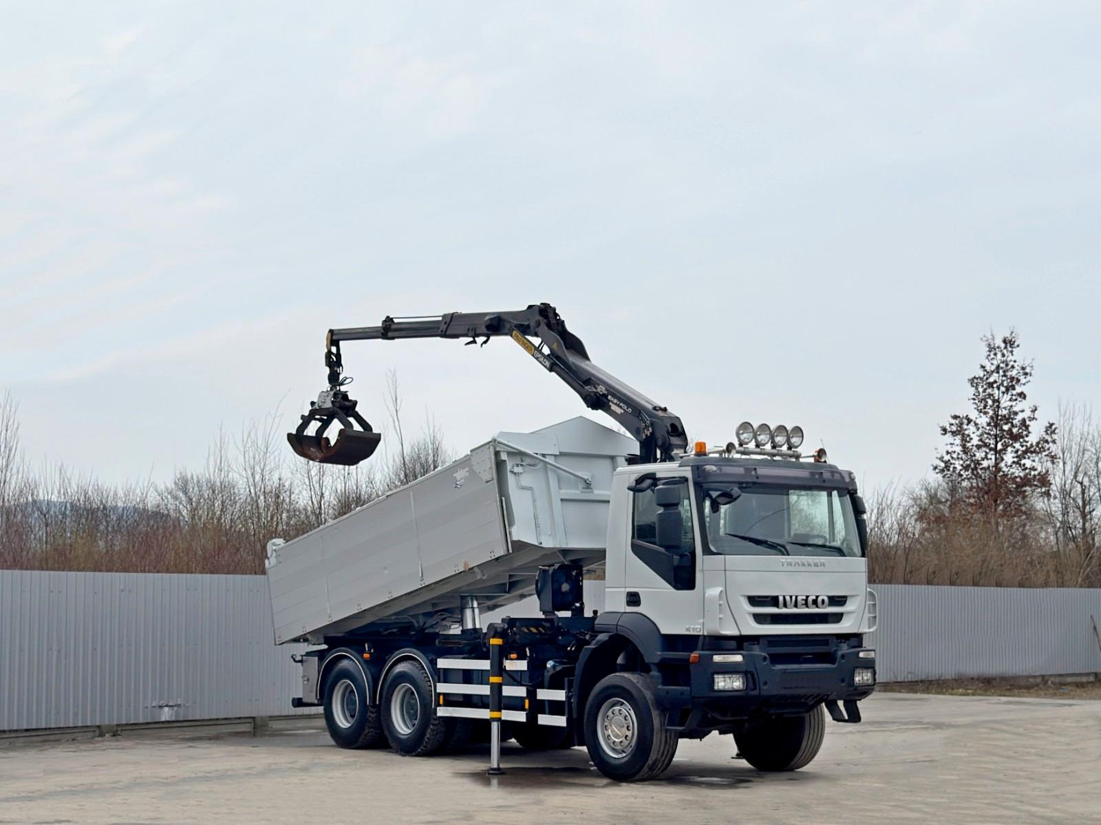 Iveco TRAKKER 410*KIPPER 5,10*PK EPSILON Q150Z84TI/6x6