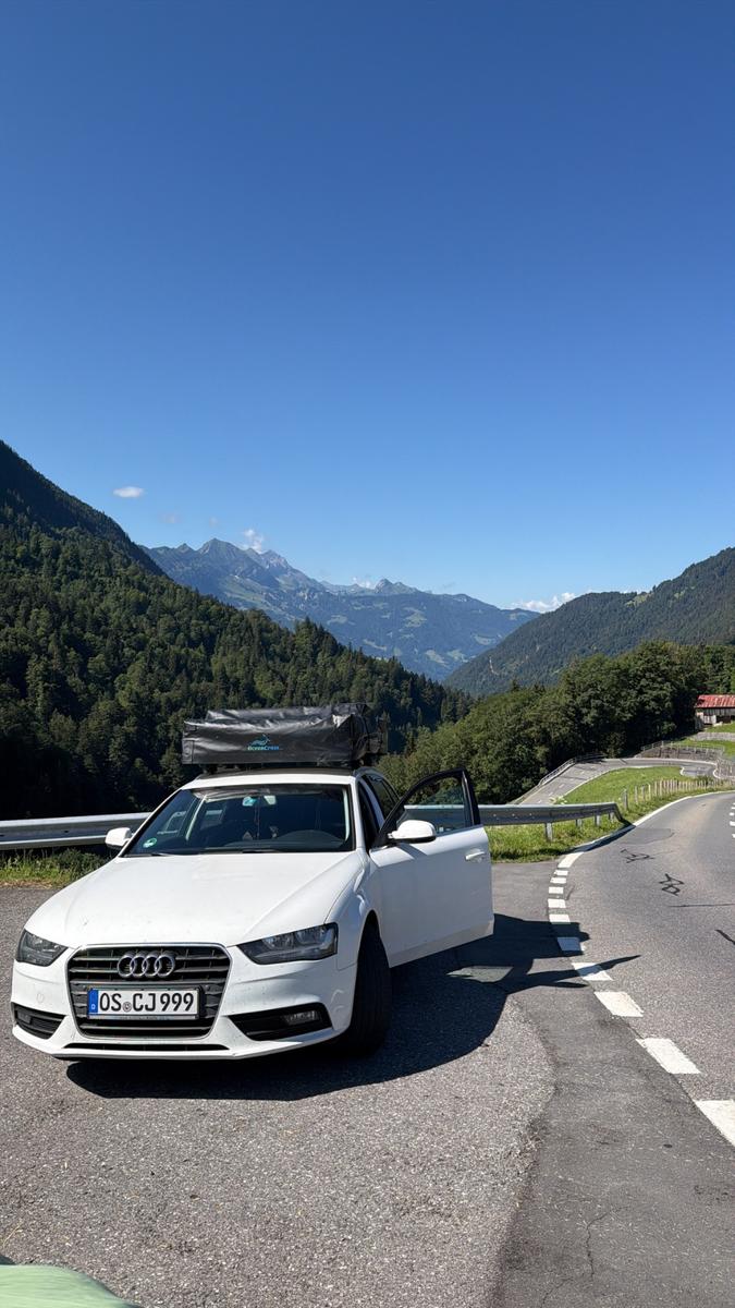 Audi A4 2012 — rear view