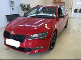 Skoda Superb Combi Sportline 1.Hand Canton 19Zoll - rote Skoda Superb