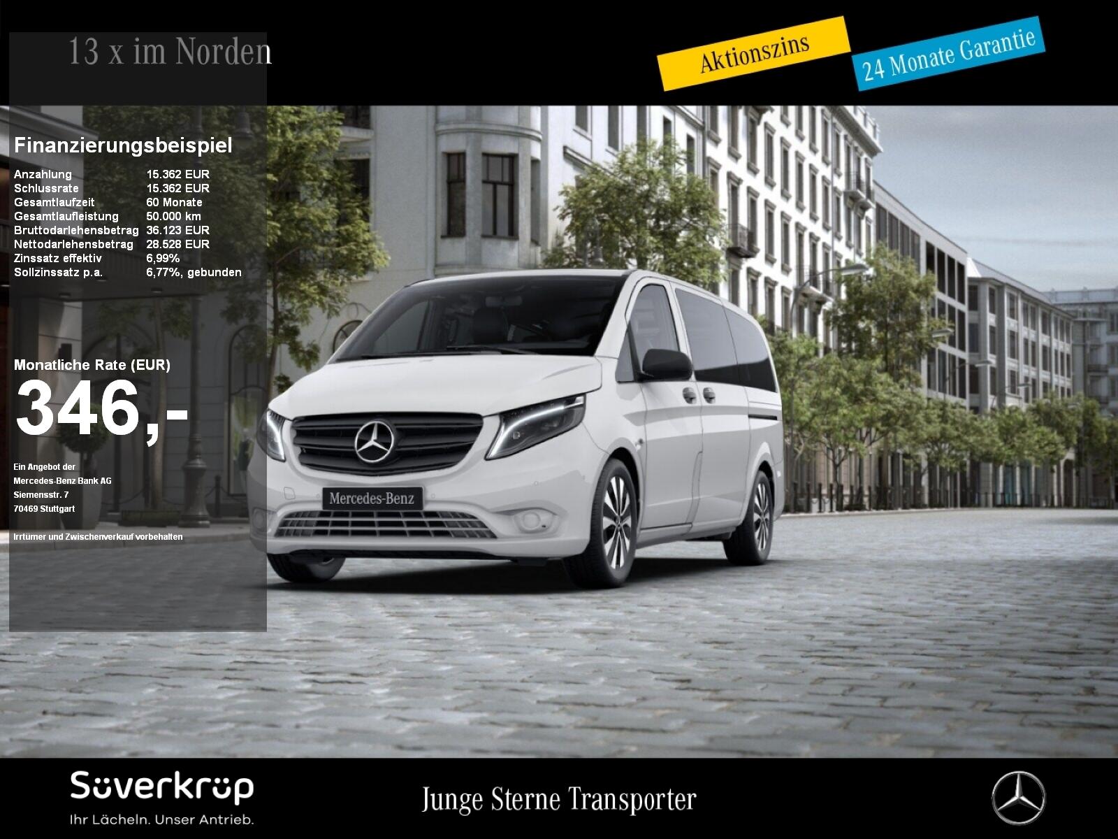 Mercedes-Benz Vito 114 TOURER PRO NAVI KLIMA LED 9SITZER LM TE