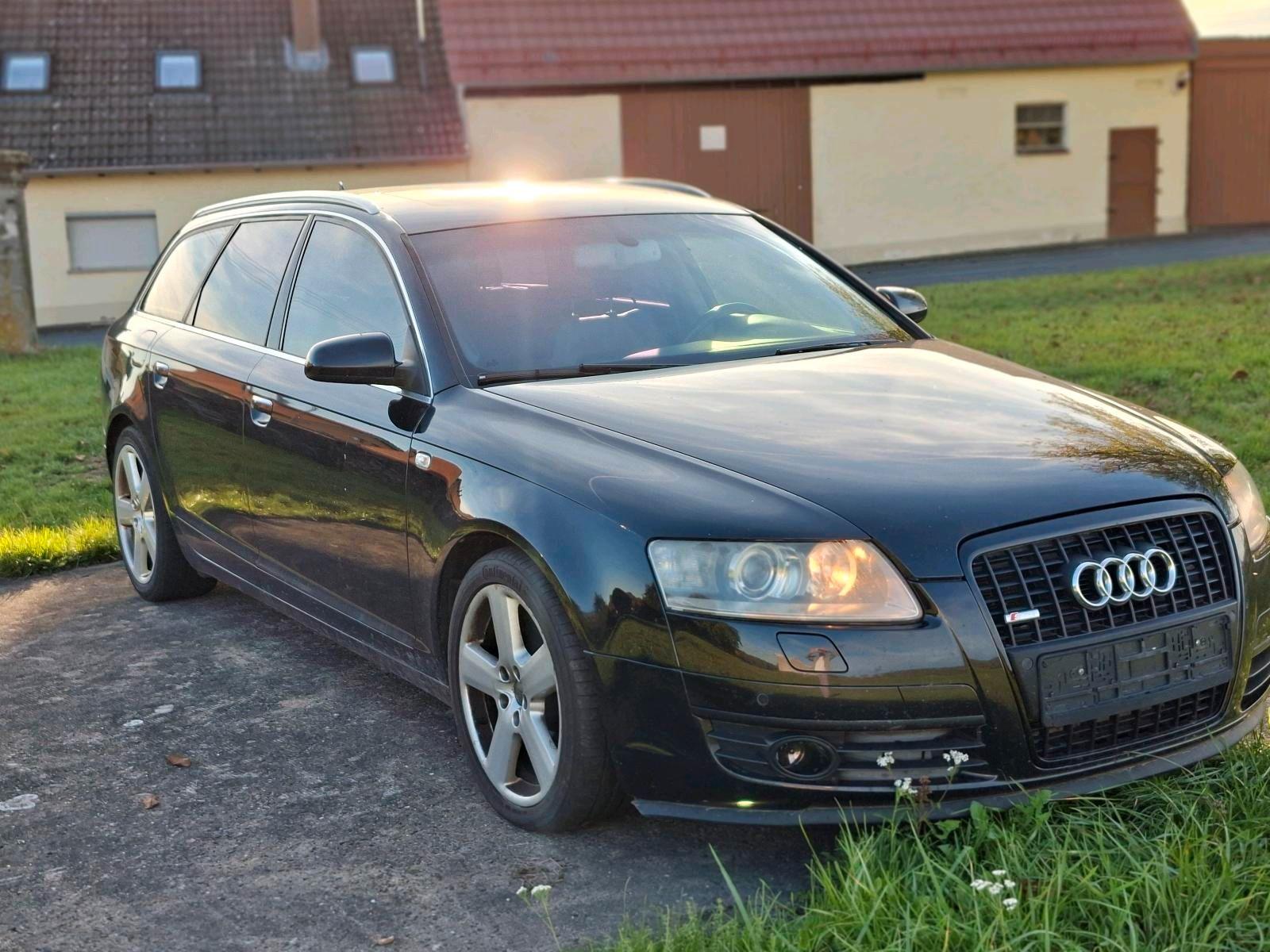 Audi A6 2006 — rear view