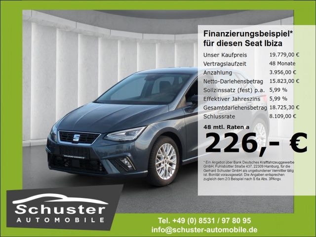 Seat Ibiza FR 1.0TSI*LED ACC R-Kam digCockp Navi SHZ