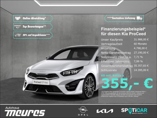 Kia ProCeed GT Line 1.5 T-GDI DCT - Vollausstattung 