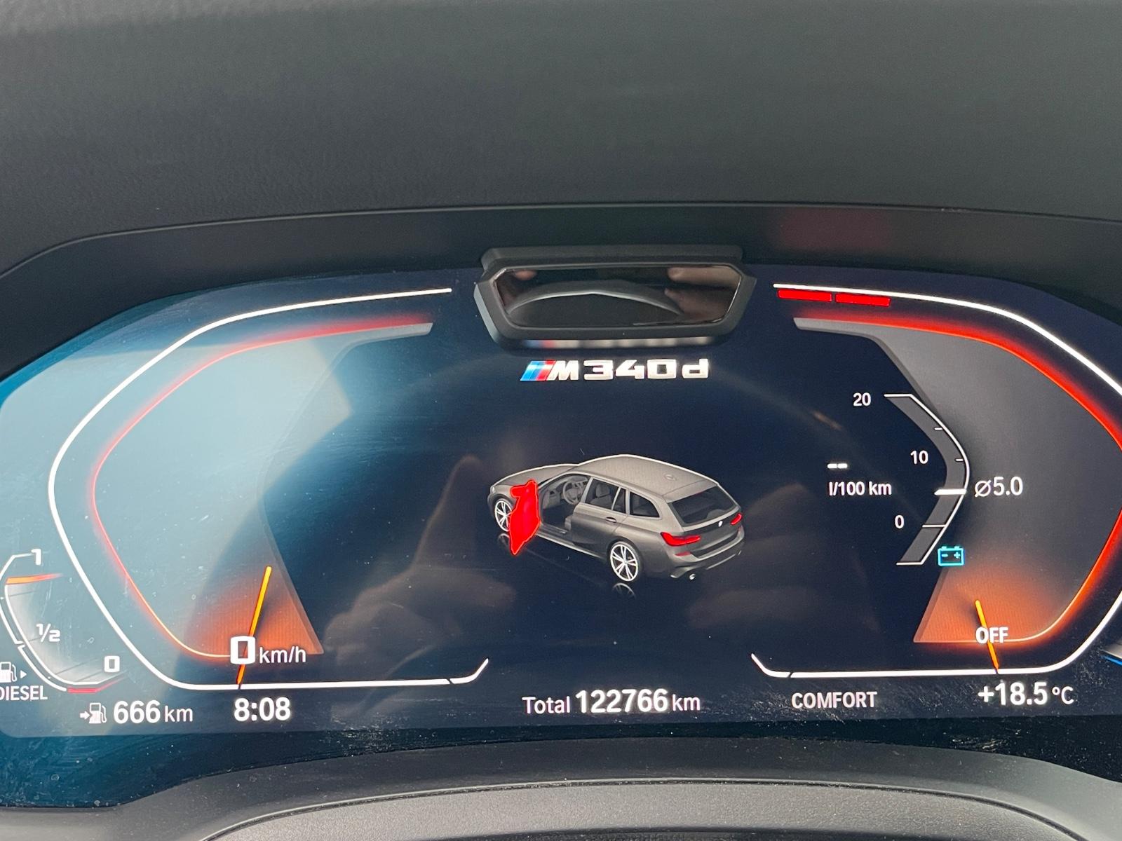 BMW M340d*AHK*H&K*360*Acc*Pano*Eibach*Laser*Fastvoll
