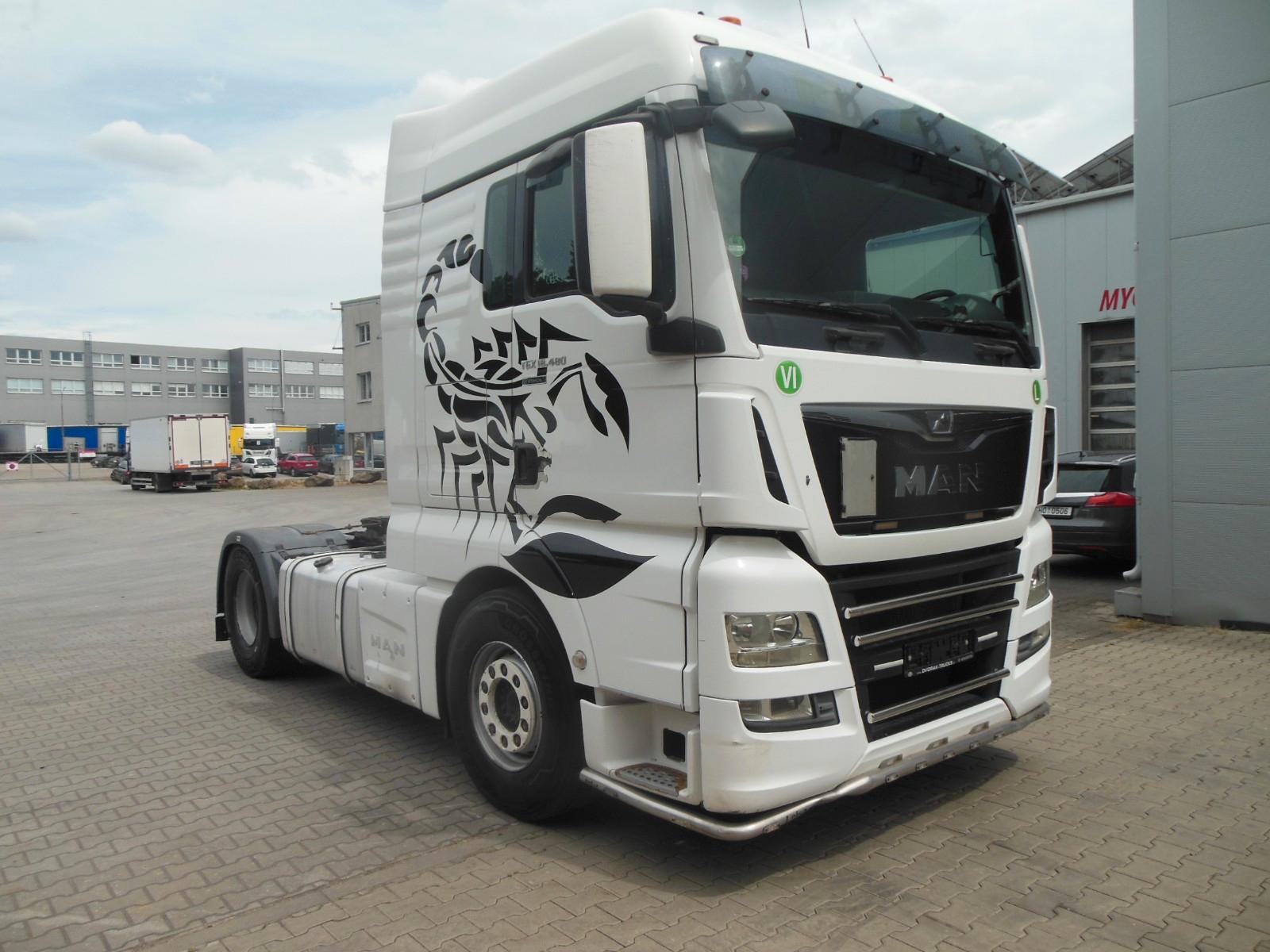 MAN TGX 18.480, RETARDER, KIPPHYDRAULIK