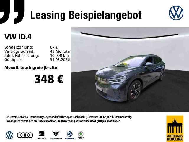 Vorschaubild: VW ID.4 Pro Performance *IQ-MATRIX*PANO*AHK*AR-HuD* (Fahrzeug-Nr. L05451)