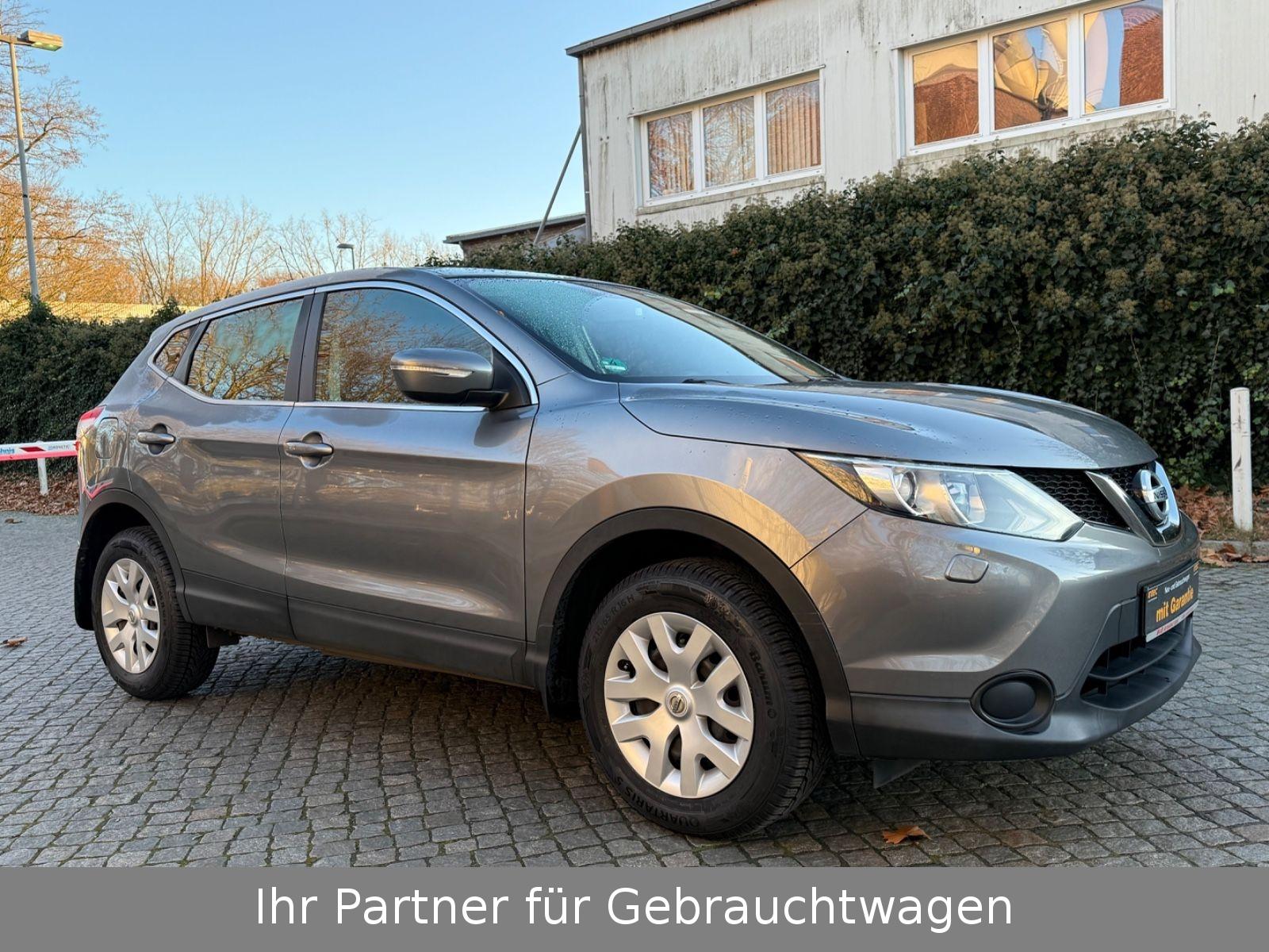 Nissan Qashqai Visia * 1.Hand AHK Allweterreifen 70 TKM