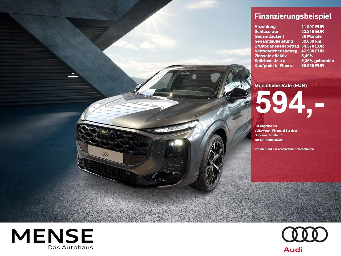 Audi Q3 SUV TFSI quattro 195 kW S tronic DigiMatrix|S