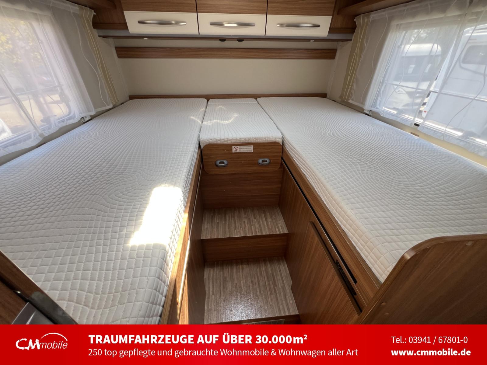 Carado T 447 - Hub&Einzelbetten - 1. Hand - Solar -