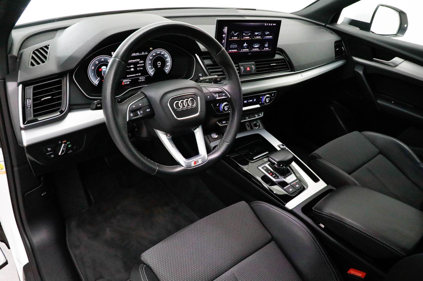 Audi Q5 50 TFSIe quattro S tronic S line PDC AHK SHZ, миниатюра 12