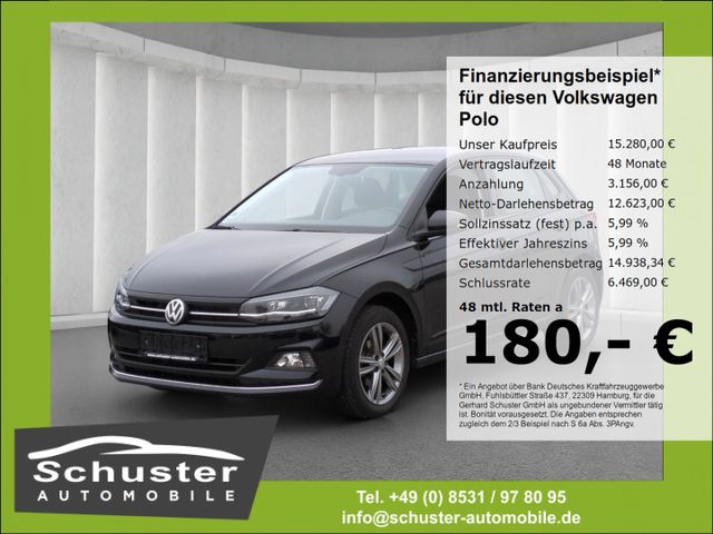 Volkswagen Polo VI Highline 1.0TSI*LED SHZ PDCv+h Bluetoo