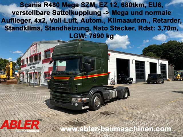 Scania R480 Mega SZM Klima Retarder Standheizung