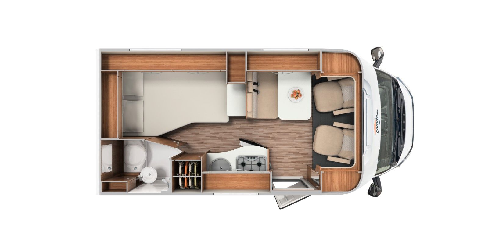 Fahrzeugabbildung Carado T-135  pro+  Modell 2025 - Sie sparen € 6.960,-.