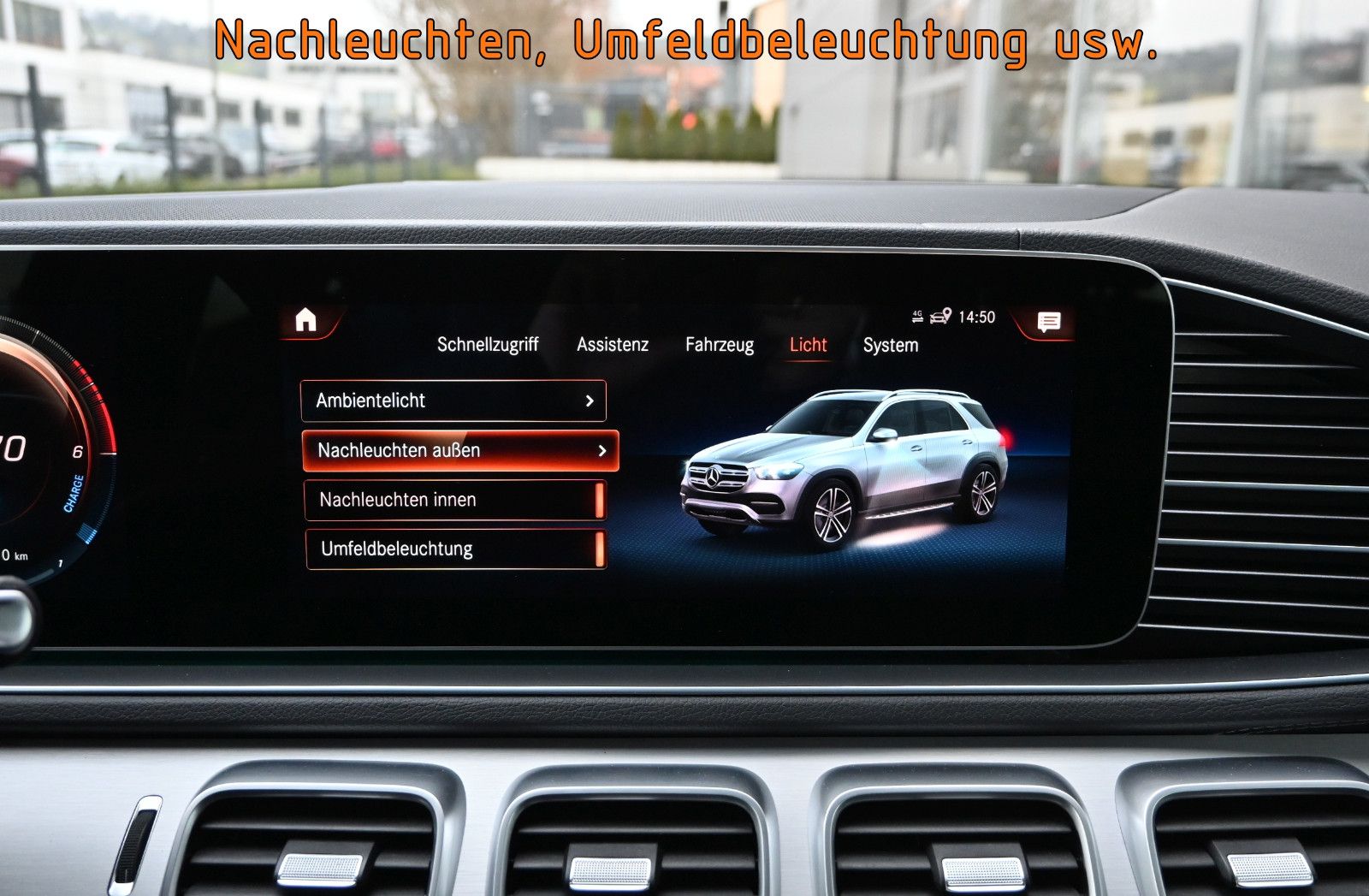 Fahrzeugabbildung Mercedes-Benz GLE 350 de 4MAT. AMG LINE °ACC°AHK°AIRMATIC°HUD°