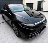 Mercedes-Benz EQS 350 - Top Fahrzeug ! Wenig KM !Gut Gepflegt! - schwarze Mercedes-Benz EQS