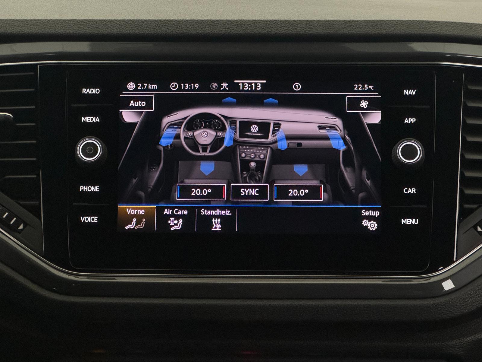 Volkswagen T-Roc 1.5 TSI Sport Navi Parkhilfen SFW Standhzg, миниатюра 21
