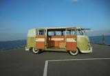 Volkswagen T1 Safari Top Zustand deutsche Version Porsche ! - Volkswagen T1: Leder