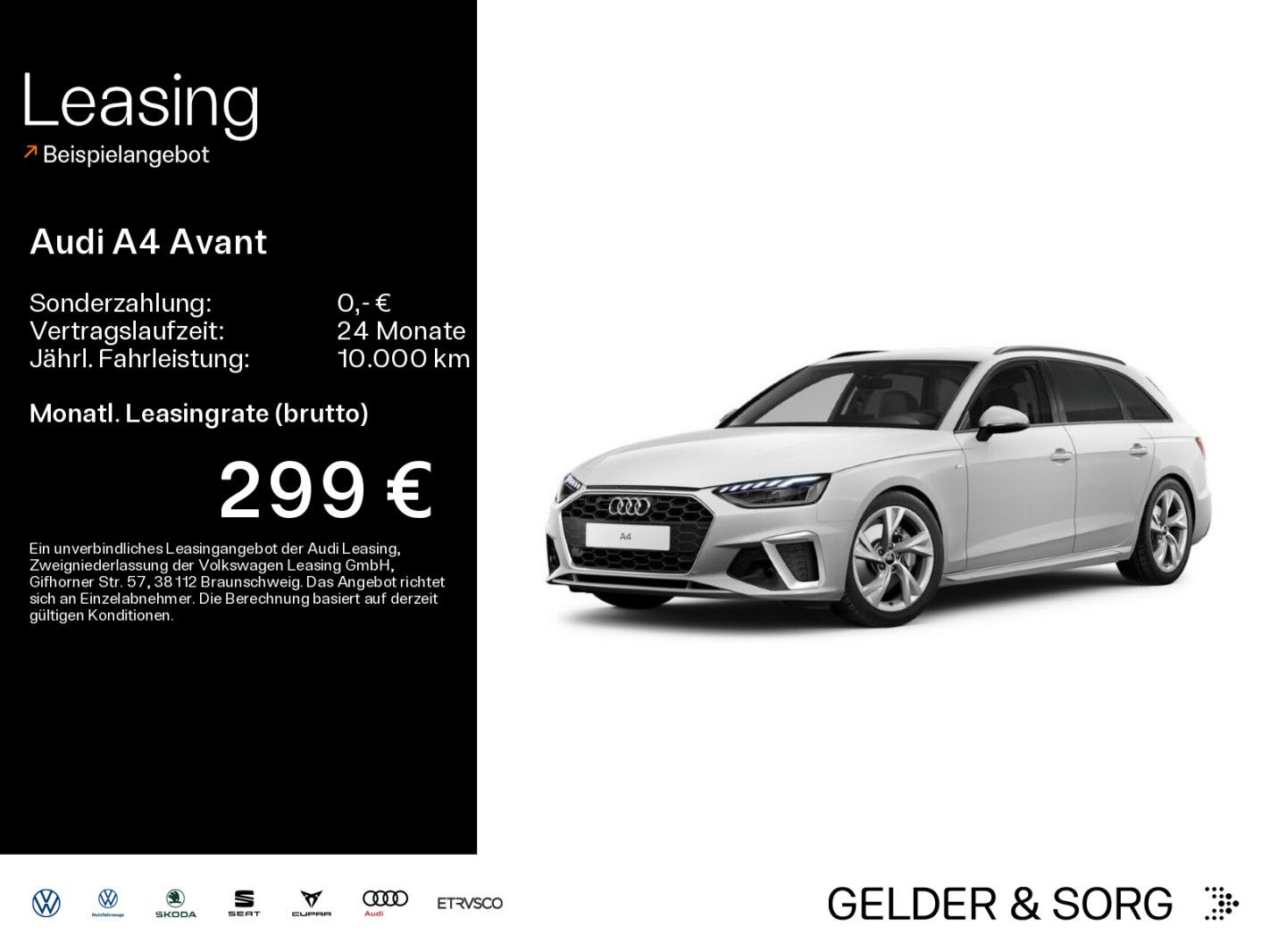 Audi A4 Avant 40 TFSI S line LED*ACC*Business*Navi