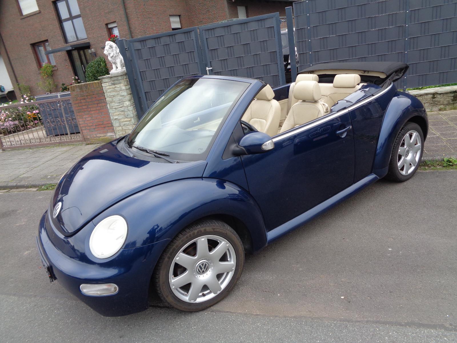 Volkswagen Beetle Cabrio 1.6i Leder Klima LM TÜV 08/2027 !