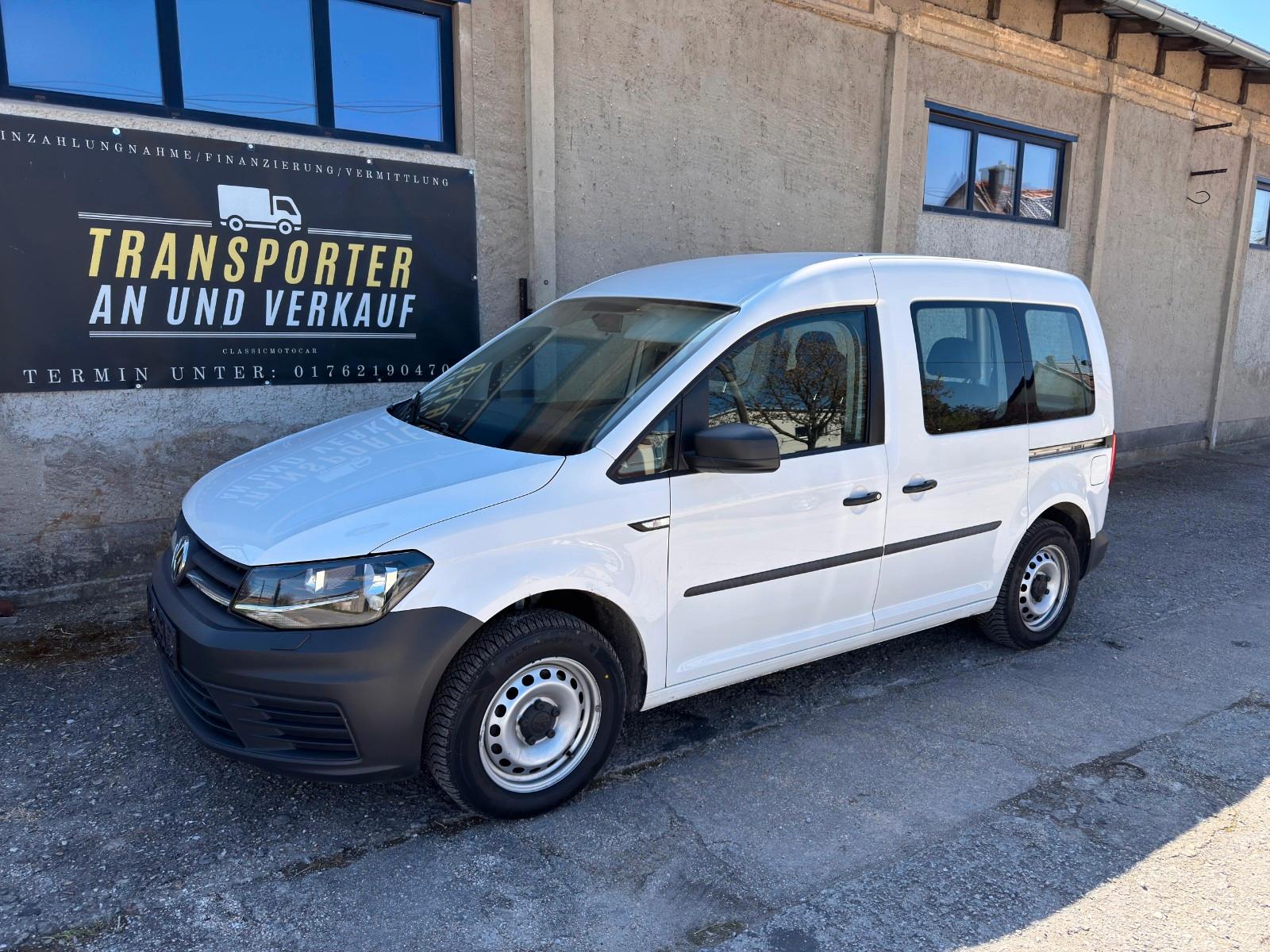 Volkswagen Caddy 2.0 MwSt Ahk Klima 5 Sitzer