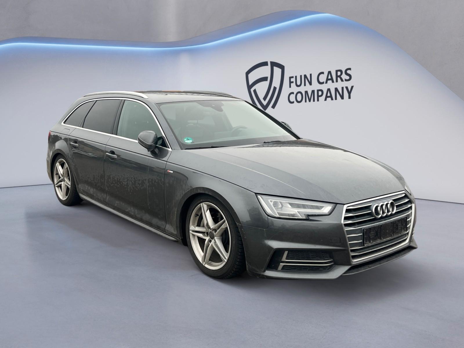 Audi A4 Avant 3x S-Line Sportpaket LED Navi Leder PDC