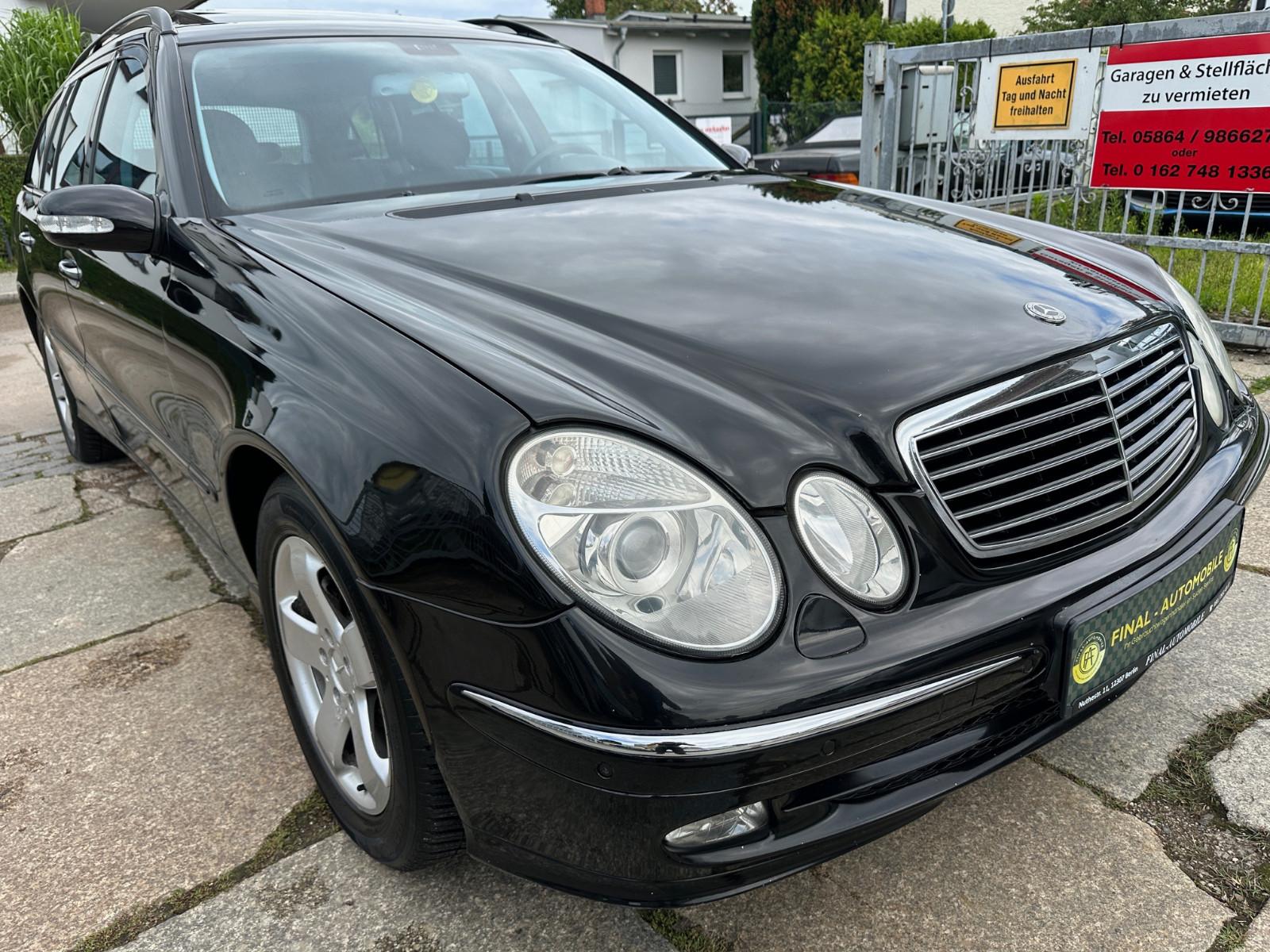 Mercedes-Benz E240 2004 — engine 2.597 cm³, 177 HP (130kW)