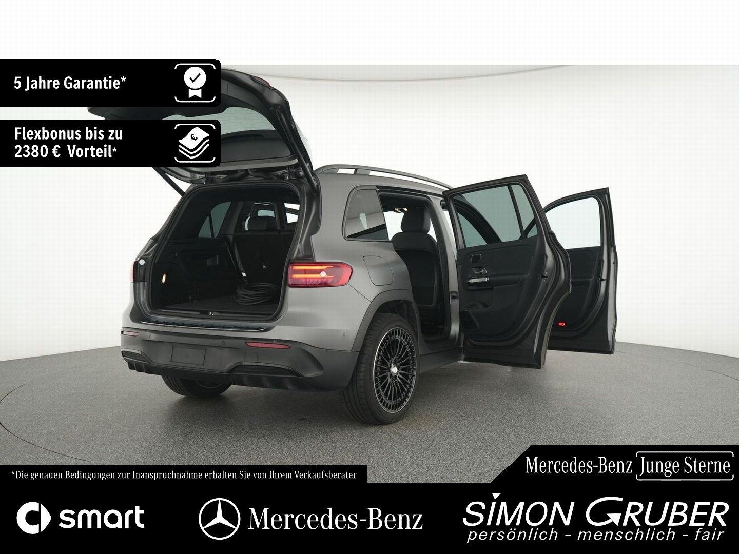 Fahrzeugabbildung Mercedes-Benz EQB 350 4M AMG Night magno Pano Burm HUD 360