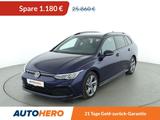 Volkswagen Golf VIII 2.0 TDI R-Line Aut.*NAVI*LED*ACC*PDC* - mit Diesel-Antrieb: Blau, Alcantara, Kombi, mit Klimaautomatik
