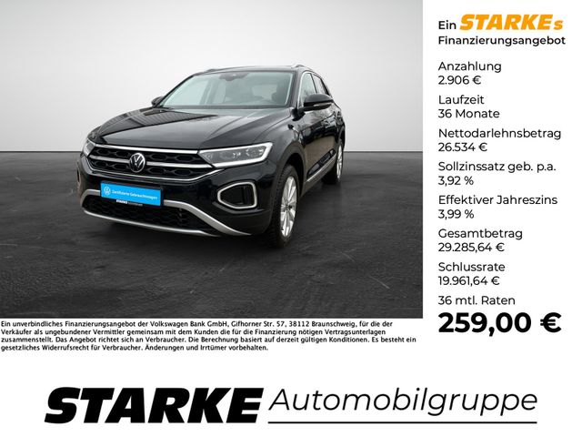 Volkswagen T-Roc 1.5 TSI DSG Style  AHK Navi LED PDC LM Tem