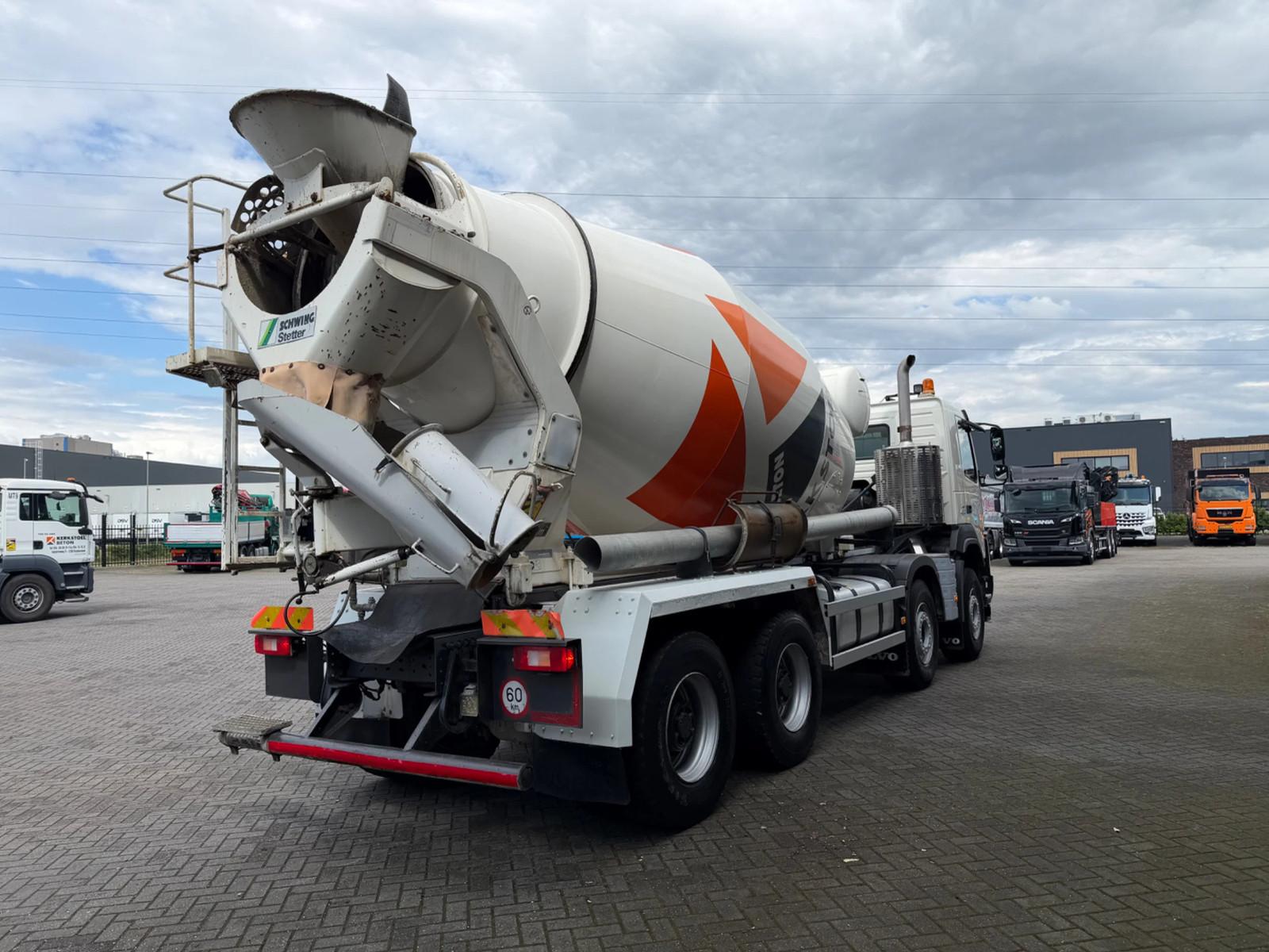 Volvo FMX 420 8x4 Stetter mixer 10 M3 Euro 6