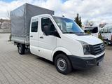 Volkswagen Crafter Pritsche Plane 35 mittel DoKa *AHK 3,5 T - : mit TÜV, mit