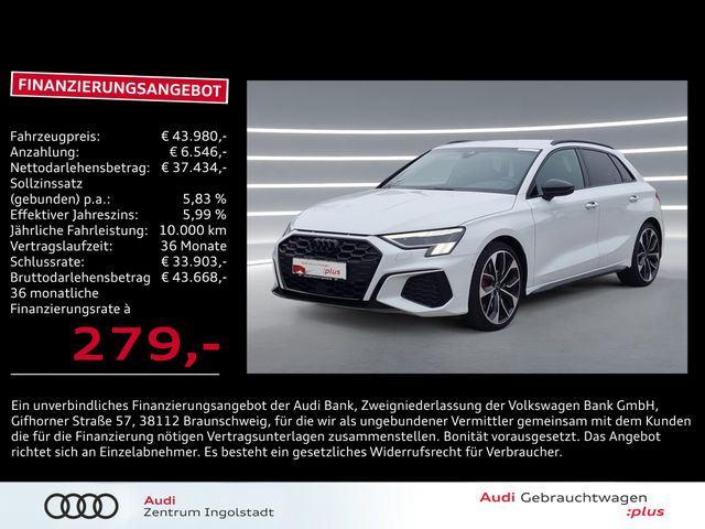 Audi S3 Sportback TFSI qu MATRIX NAVI B&O ACC KAM 19"