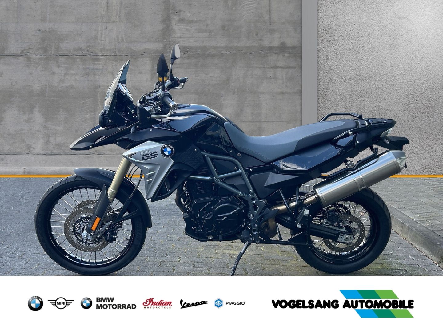 Fahrzeugabbildung BMW F 800 GS ESA, Kofferhalter, Handschutz,....