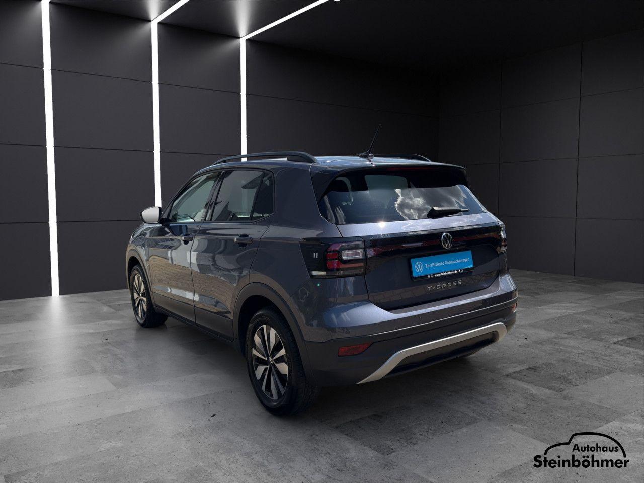 Volkswagen T-Cross MOVE 1.0TSI Navi Klima Sitzhzg Bluetooth, миниатюра 4