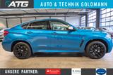 BMW X6 M50 d INDIVIDUAL FARBE+LEDER H&K 360CAM SOFTC - blaue BMW X6 M50